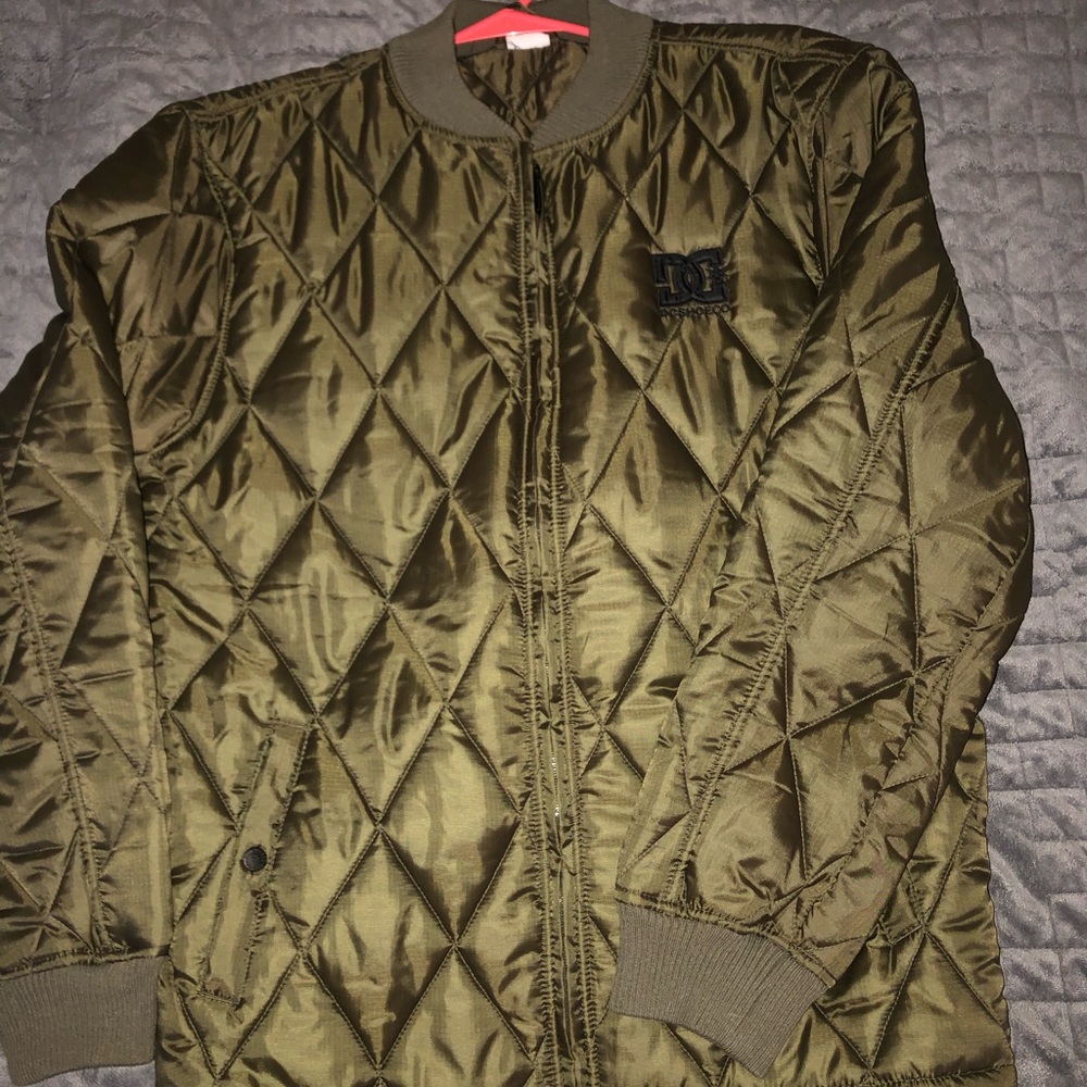 Men’s Green DC shoeco winter jacket